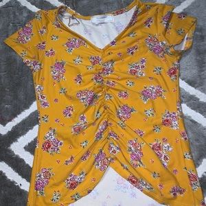 Yellow shirt